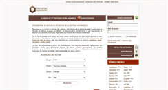 Desktop Screenshot of espacevoiture.com